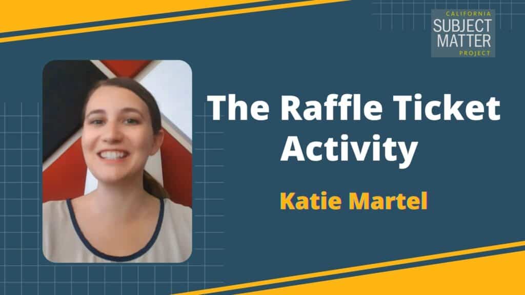 "The Raffle Ticket Activity" is a positive behavior support strategy that encourages students to engage actively in lessons and promotes behaviors such as raising their hand and communicating effectively within their groups. It can be implemented for a single class period, an entire day, or throughout the school year. This approach works well in elementary and middle school for general education, special education, and English language learners.